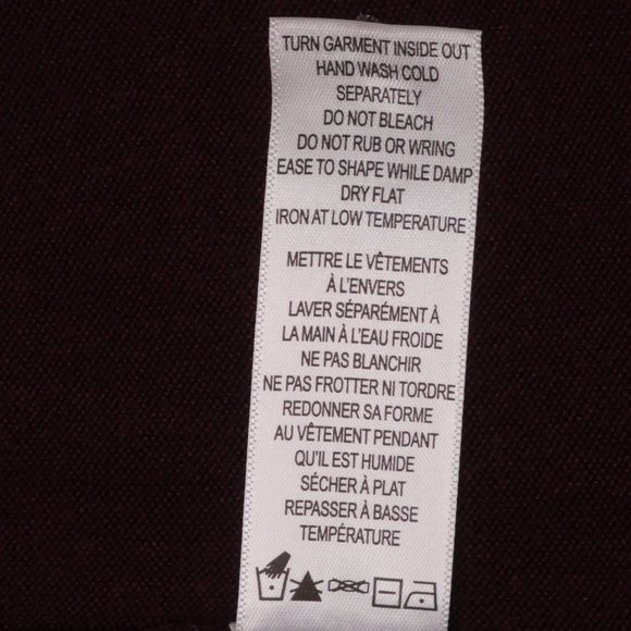 Ricki's Three Tone Pink / Burgundy/ Peach, boat neck Rayon blend sweate… - Picture 12 of 12